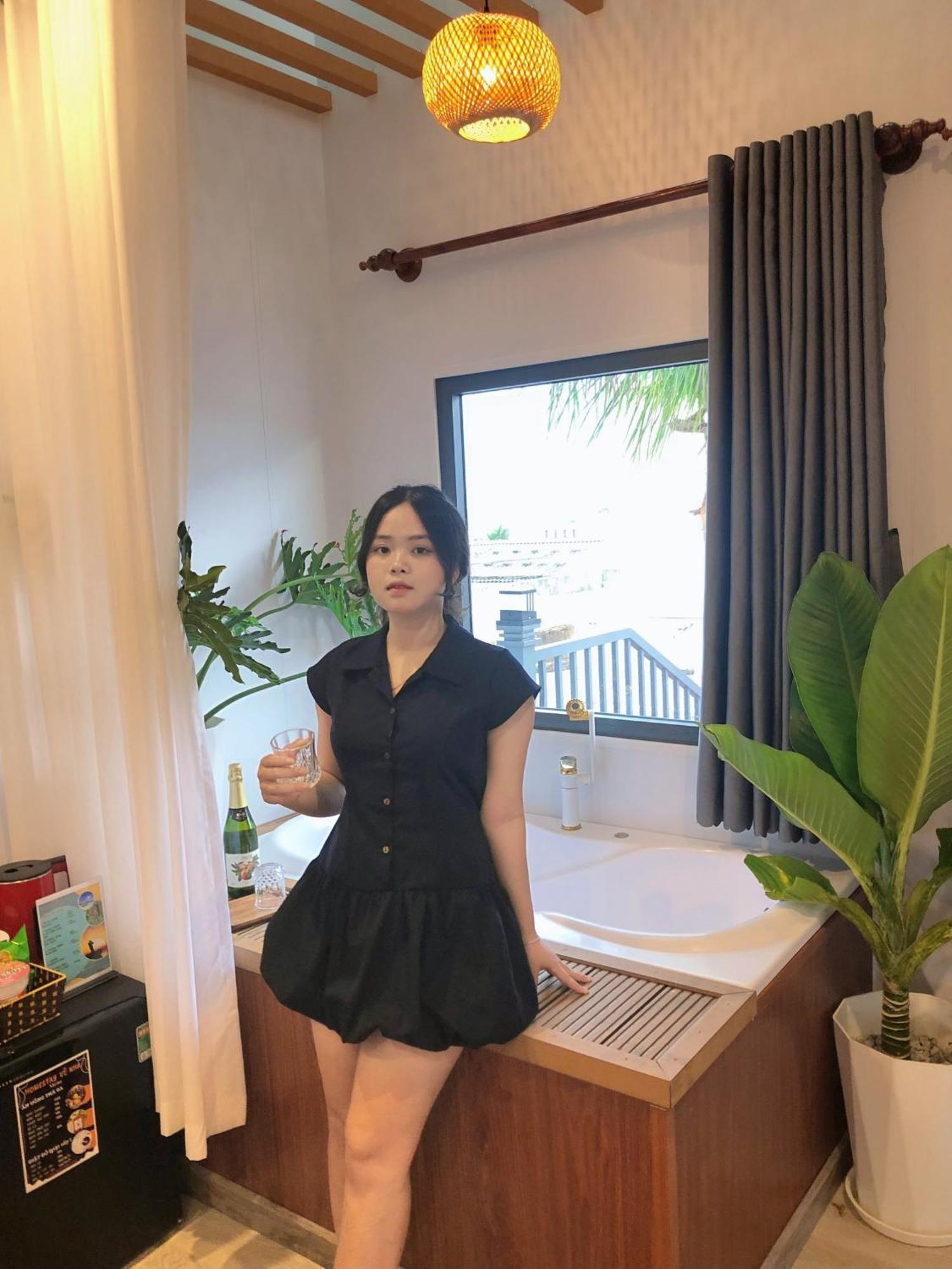 Ve Nha Homestay - Dao Phu Quy Cu Lao Thu エクステリア 写真